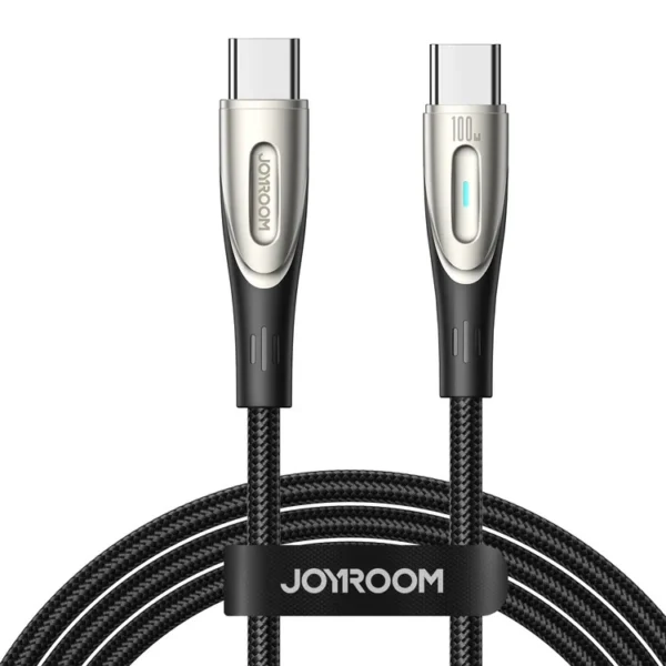 Joyroom Star-Light Series SA27-CC5 USB-C / USB-C cable 100W 1.2m - blackeng