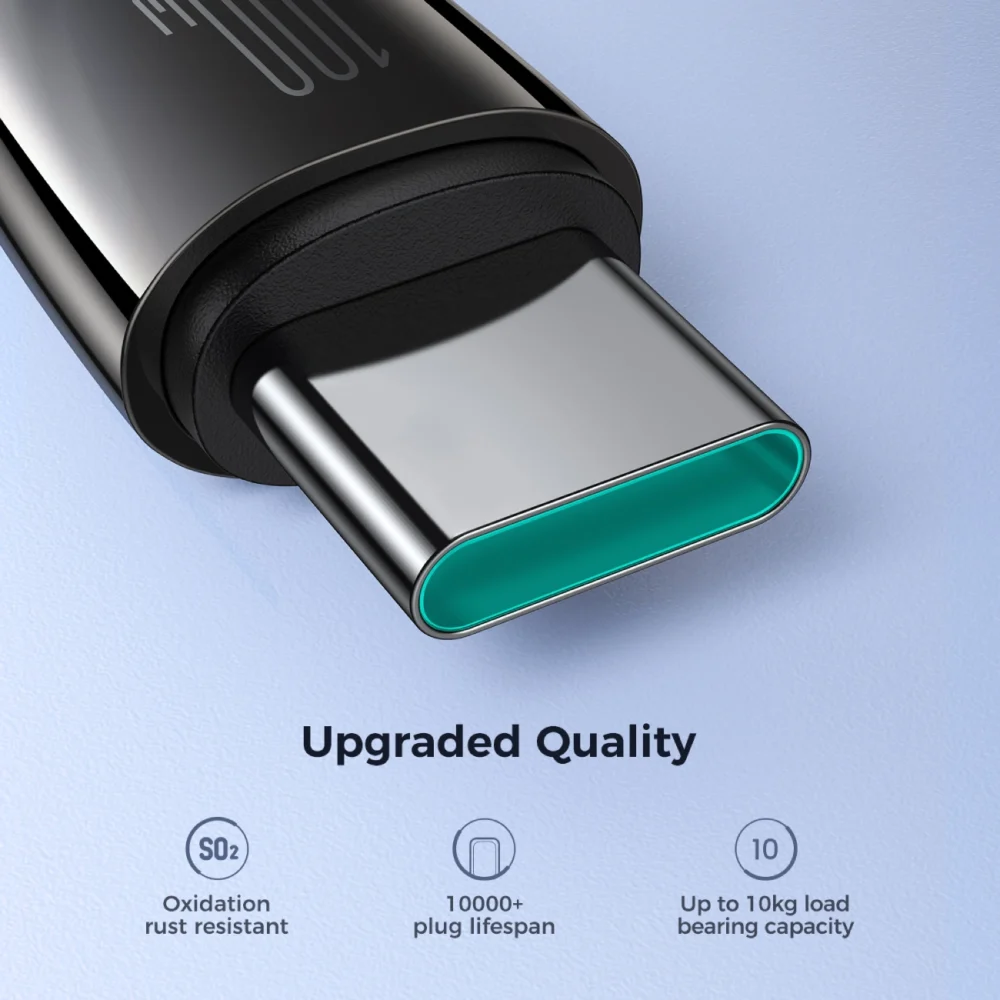 Joyroom Pioneer Series SA31-AC6 USB-A / USB-C Cable 100W 1.2m - Blackeng