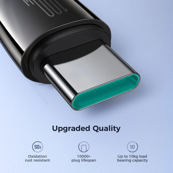 Joyroom Pioneer Series SA31-AC6 USB-A / USB-C Cable 100W 1.2m - Blackeng