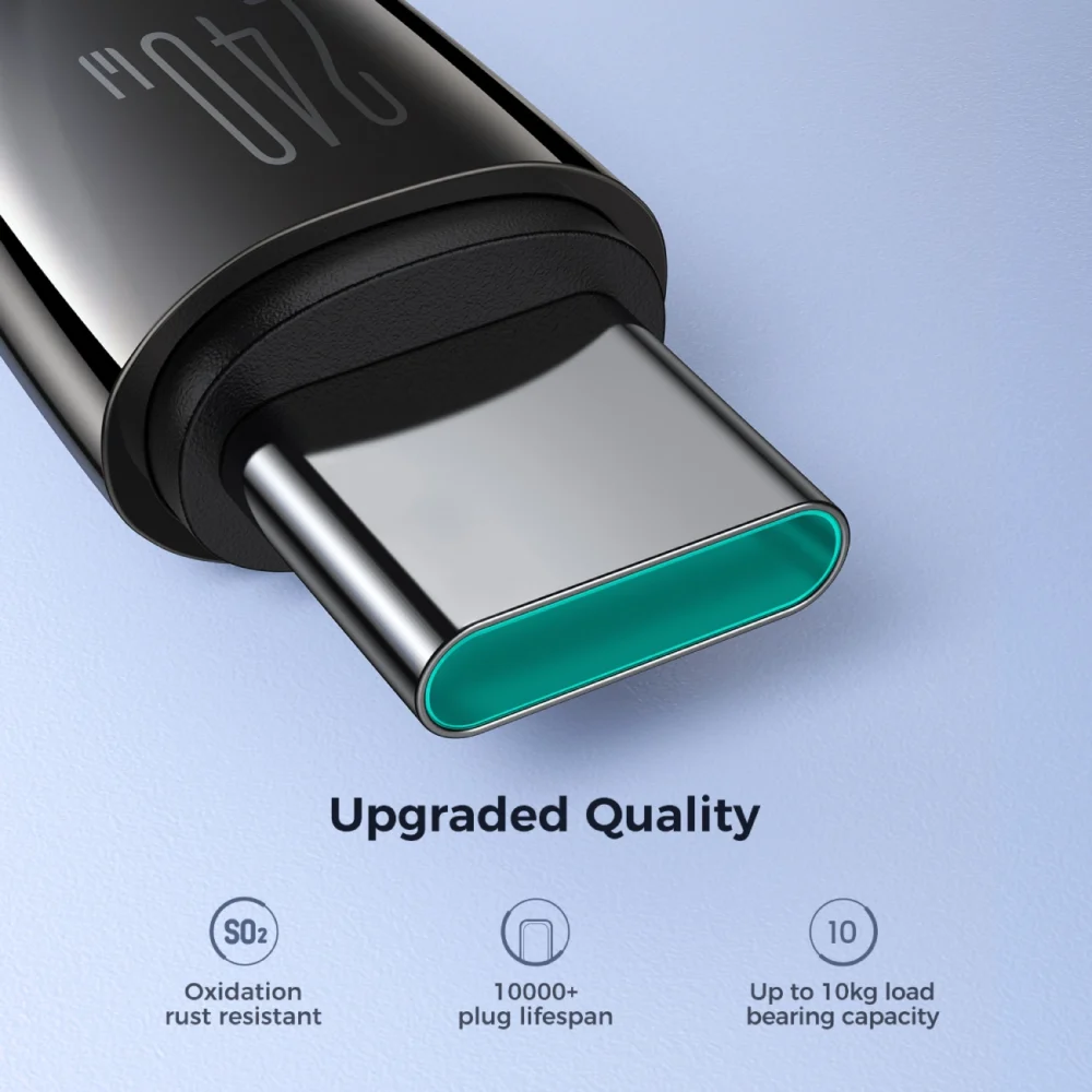 Joyroom Pioneer Series SA31-CC5 USB-C / USB-C 240W Cable 1.2m - Blackeng