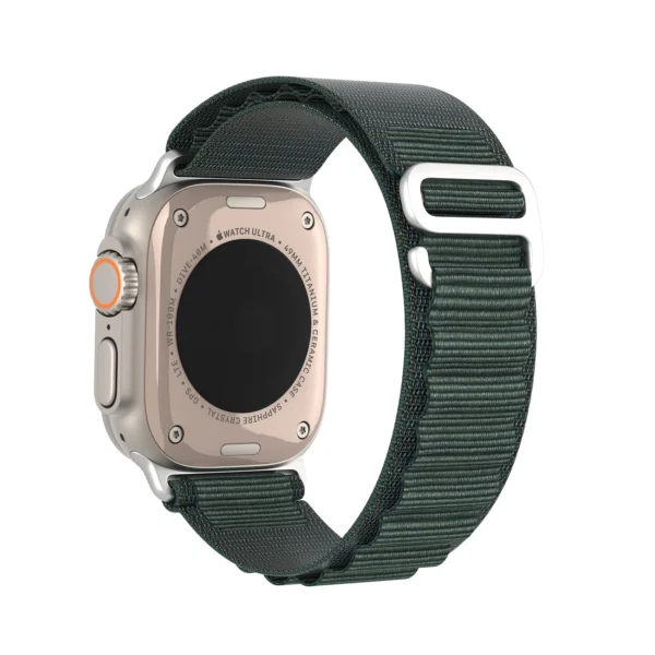 Sport strap with buckle for Apple Watch 9 / 8 / 7 / 6 / SE / 5 / 4 / 3 / 2 / 1 (41, 40, 38 mm) Dux Ducis Strap GS Version - greeneng