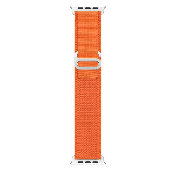 Sport strap with buckle for Apple Watch 9 / 8 / 7 / 6 / SE / 5 / 4 / 3 / 2 / 1 (41, 40, 38 mm) Dux Ducis Strap GS Version - orangeeng