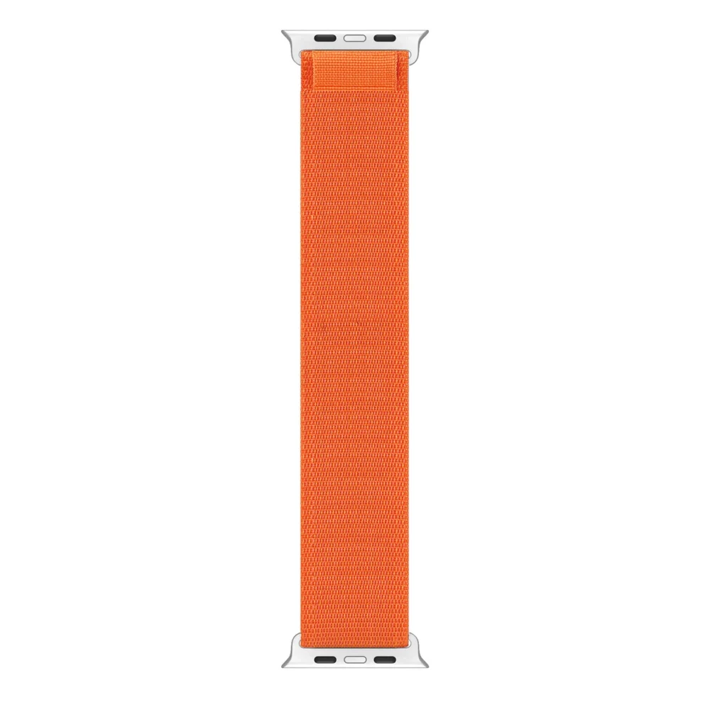 Sport strap with buckle for Apple Watch 9 / 8 / 7 / 6 / SE / 5 / 4 / 3 / 2 / 1 (41, 40, 38 mm) Dux Ducis Strap GS Version - orangeeng