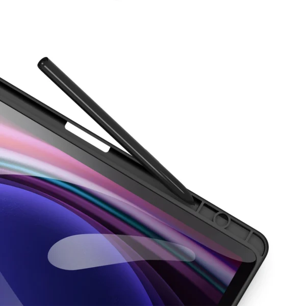 Dux Ducis Toby case with flip stand for Samsung Galaxy Tab S9 FE - blackeng