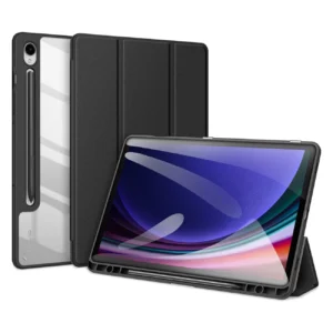 Dux Ducis Toby case with flip stand for Samsung Galaxy Tab S9 FE - blackeng