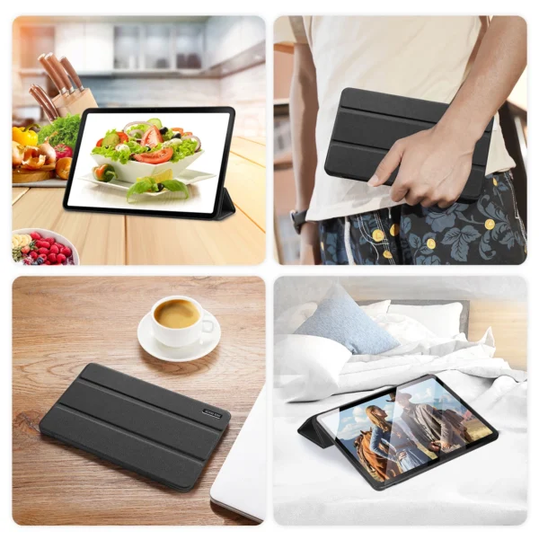 Smart case for Google Pixel Tablet Dux Ducis Domo - blackeng