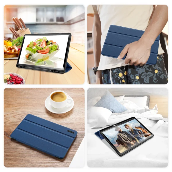 Dux Ducis Domo Samsung Galaxy Tab S9 FE case with stand - blueeng