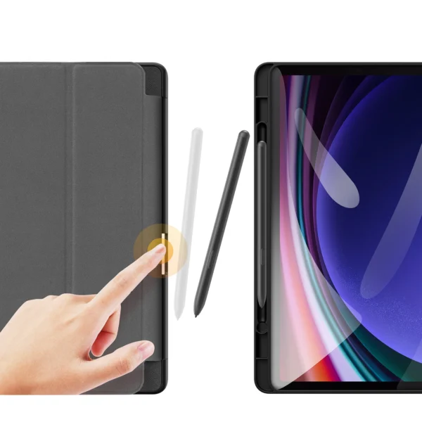 Dux Ducis Domo Samsung Galaxy Tab S9 FE case with stand - blackeng