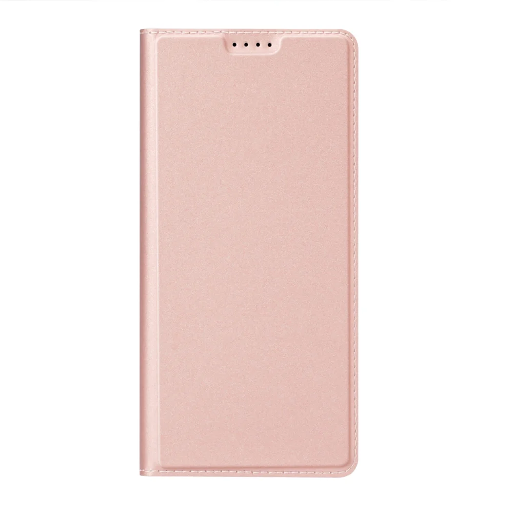 Wallet case with stand for Samsung Galaxy S23 FE Dux Ducis Skin Pro - pinkeng
