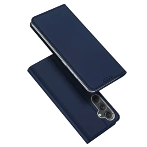 Wallet case with stand for Samsung Galaxy S23 FE Dux Ducis Skin Pro - blueeng