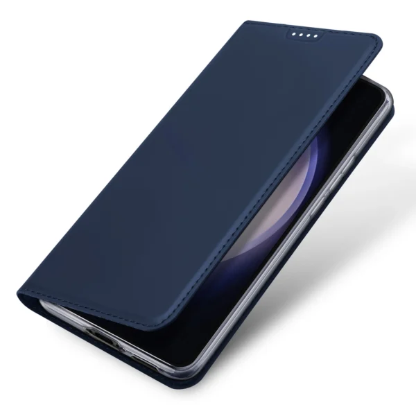 Wallet case with stand for Samsung Galaxy S23 FE Dux Ducis Skin Pro - blueeng