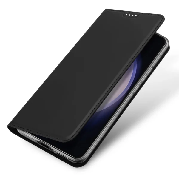 Wallet case with stand for Samsung Galaxy S23 FE Dux Ducis Skin Pro - blackeng