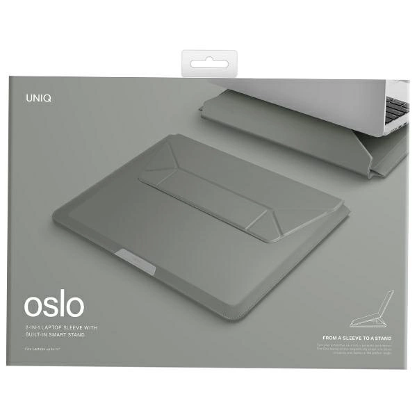 Uniq Oslo case for a 14" laptop - greeneng