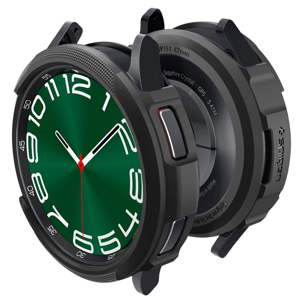 Spigen Liquid Air Case for Samsung Galaxy Watch 6 Classic (47mm) - Matte Blackeng