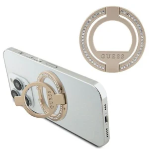 Guess MagSafe Ring stand GUMRSALDGD gold/gold Rhinestoneeng