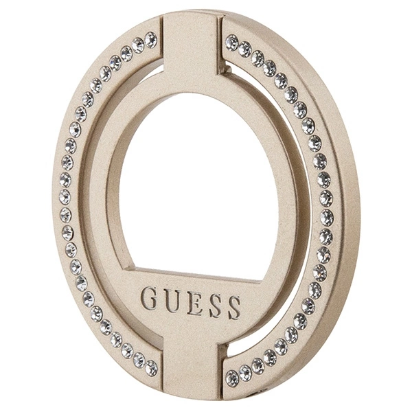 Guess MagSafe Ring stand GUMRSALDGD gold/gold Rhinestoneeng