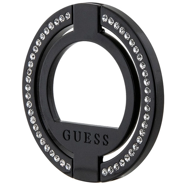 Guess MagSafe Ring stand GUMRSALDGK black/black Rhinestoneeng
