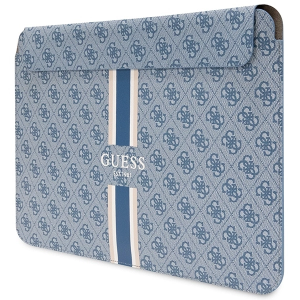 Guess 4G Printed Stripes cover for a 16" laptop - blueeng