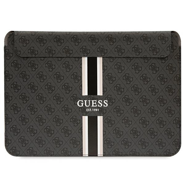 Guess 4G Printed Stripes cover for a 16" laptop - blackeng