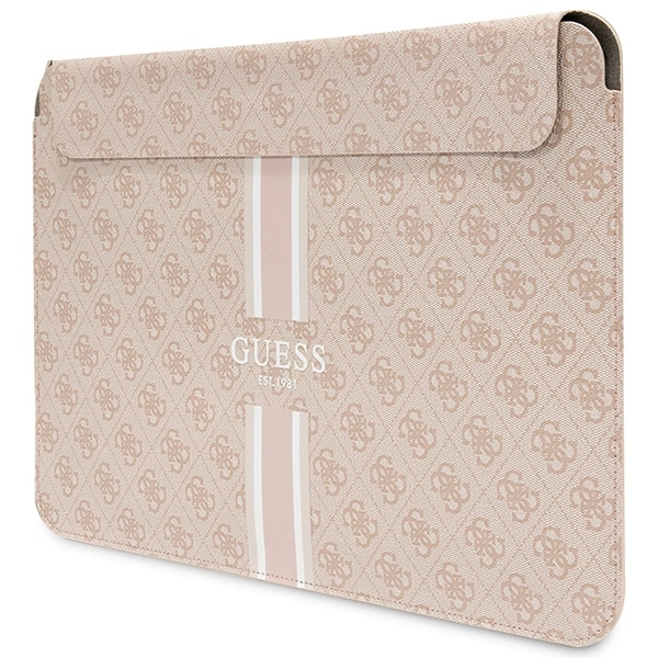 Guess 4G Printed Stripes cover for a 16" laptop - pinkeng