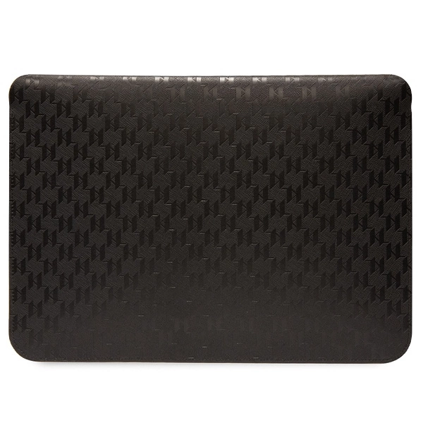 Karl Lagerfeld Saffiano Monogram Choupette case for a 14" laptop - blackeng