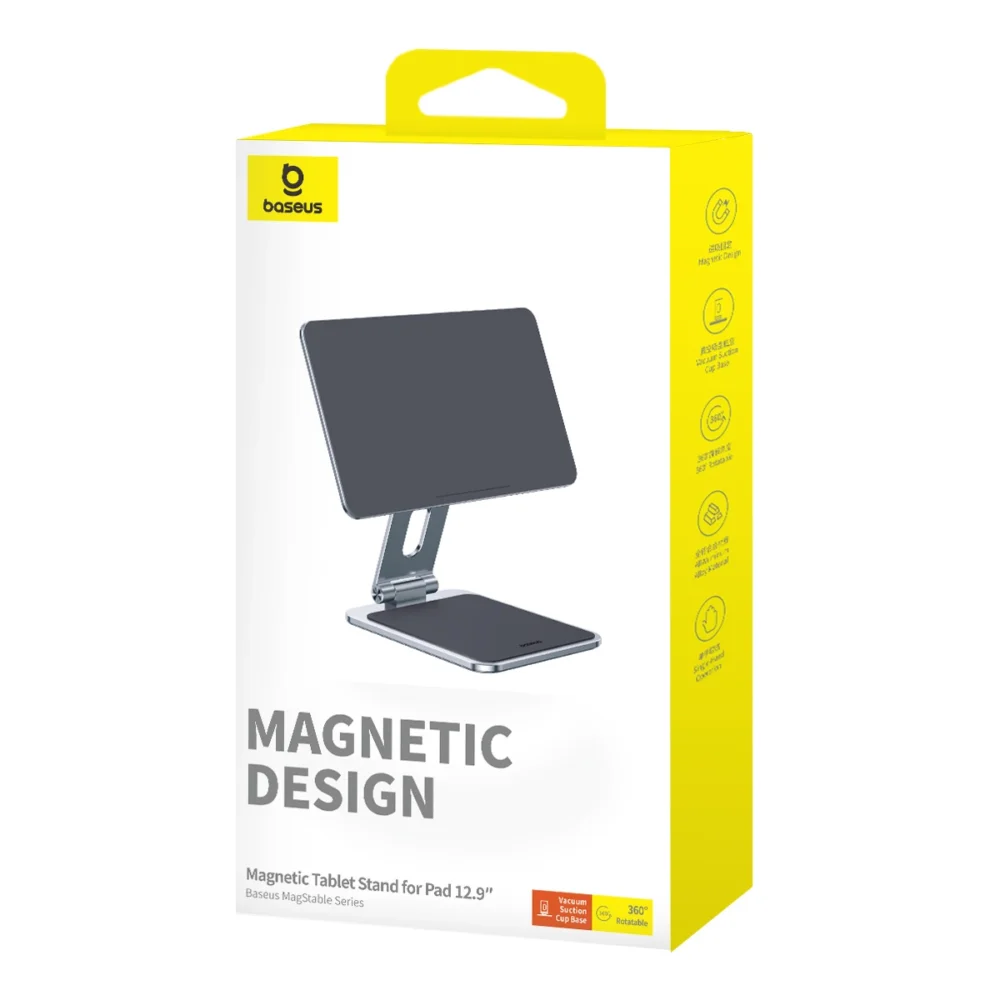 Baseus MagStable magnetic foldable stand for 12.9" tablets - grayeng