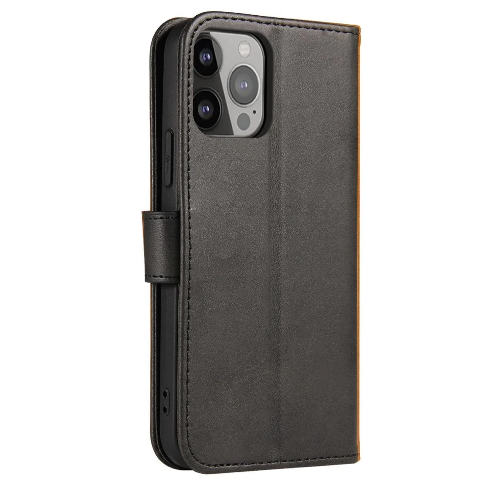 Magnet Case with flap and wallet for Xiaomi Redmi 12 - blackeng