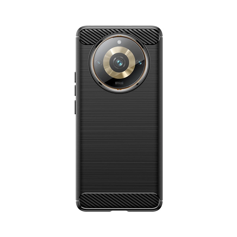 Flexible carbon pattern case for Realme 11 Pro / 11 Pro+ Carbon Case - blackeng