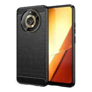 Flexible carbon case for Realme 11 Carbon Case - blackeng