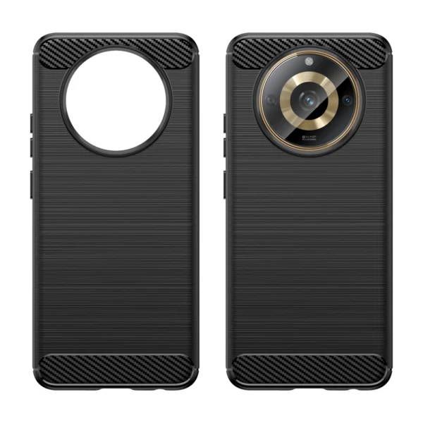Flexible carbon case for Realme 11 Carbon Case - blackeng