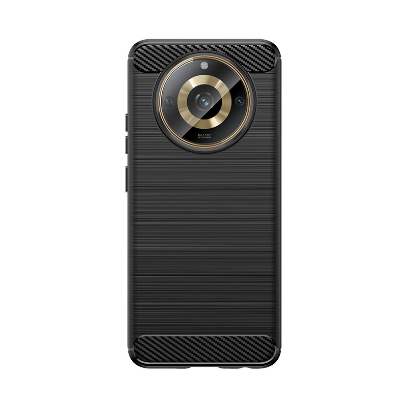 Flexible carbon case for Realme 11 Carbon Case - blackeng