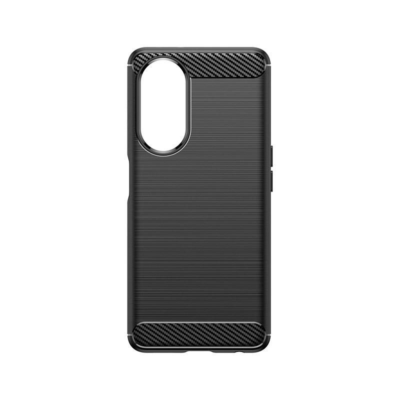 Flexible carbon pattern case for Oppo A98 5G Carbon Case - blackeng