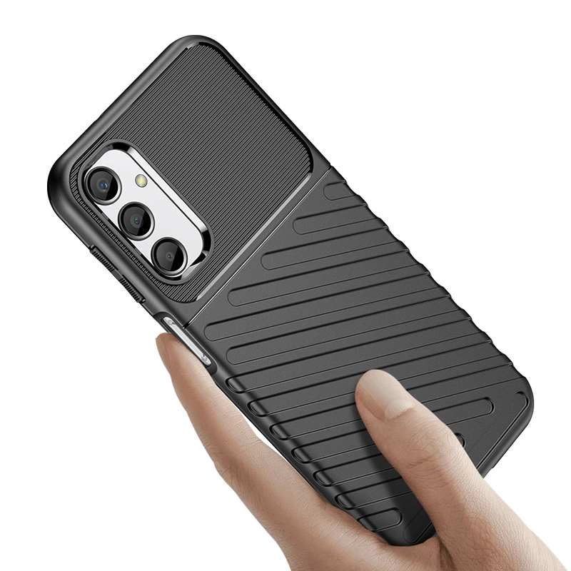 Armored Samsung M34 Thunder Case - blackeng