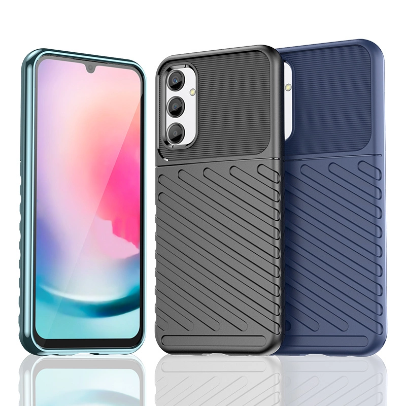 Armored Samsung M34 Thunder Case - blackeng