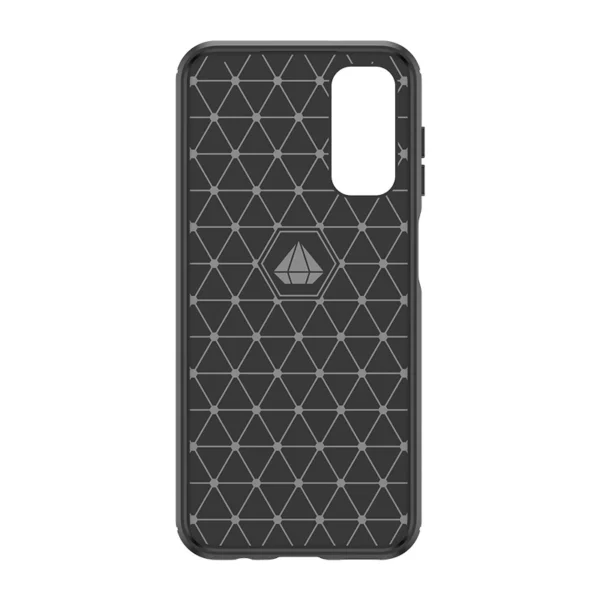 Flexible carbon pattern case for Samsung Galaxy M14 Carbon Case - blackeng