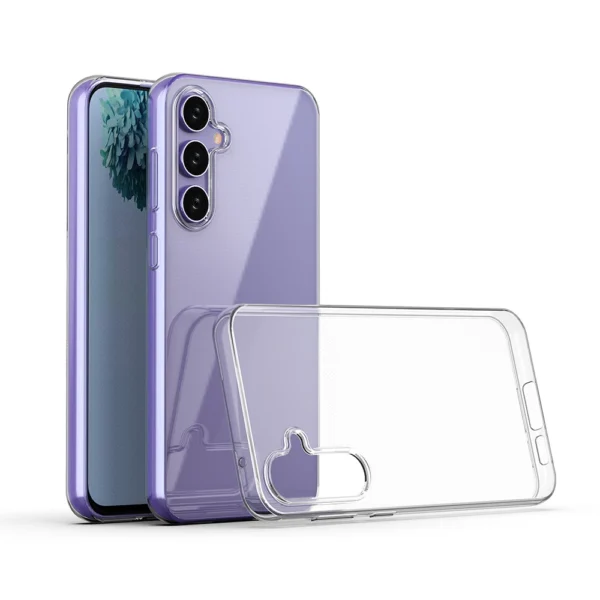 Ultra Clear silicone case for S23 FE, transparenteng