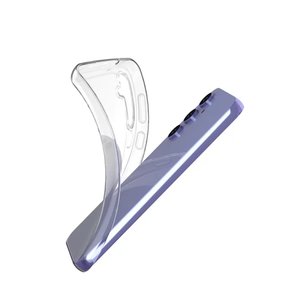 Ultra Clear silicone case for S23 FE, transparenteng