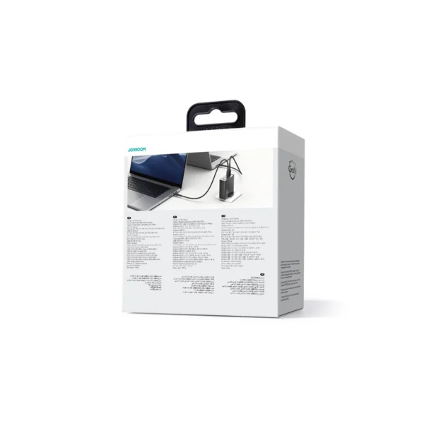 GaN charger UK Joyroom JR-TCG05UK 140W 3x USB-C USB-A + USB-C / USB-C cable 240W 1.2meng