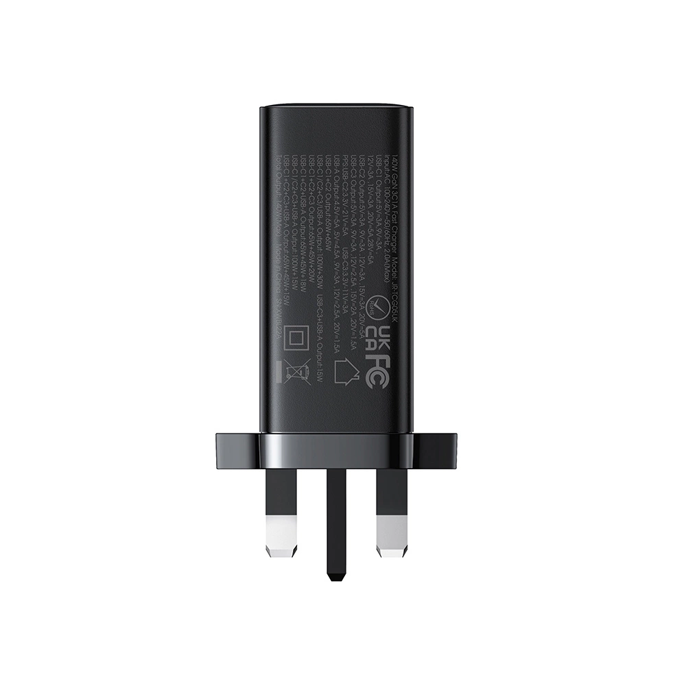 GaN charger UK Joyroom JR-TCG05UK 140W 3x USB-C USB-A + USB-C / USB-C cable 240W 1.2meng