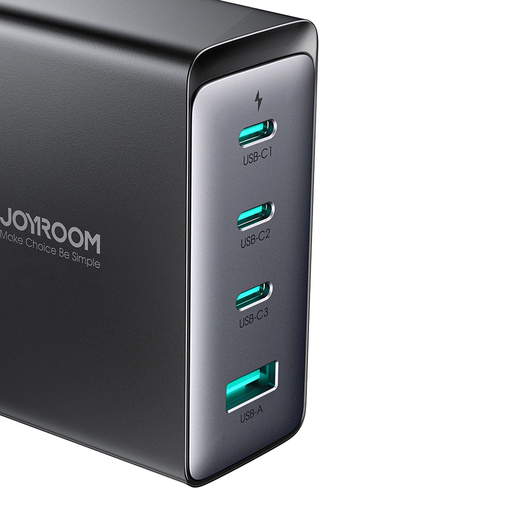 GaN charger UK Joyroom JR-TCG05UK 140W 3x USB-C USB-A + USB-C / USB-C cable 240W 1.2meng