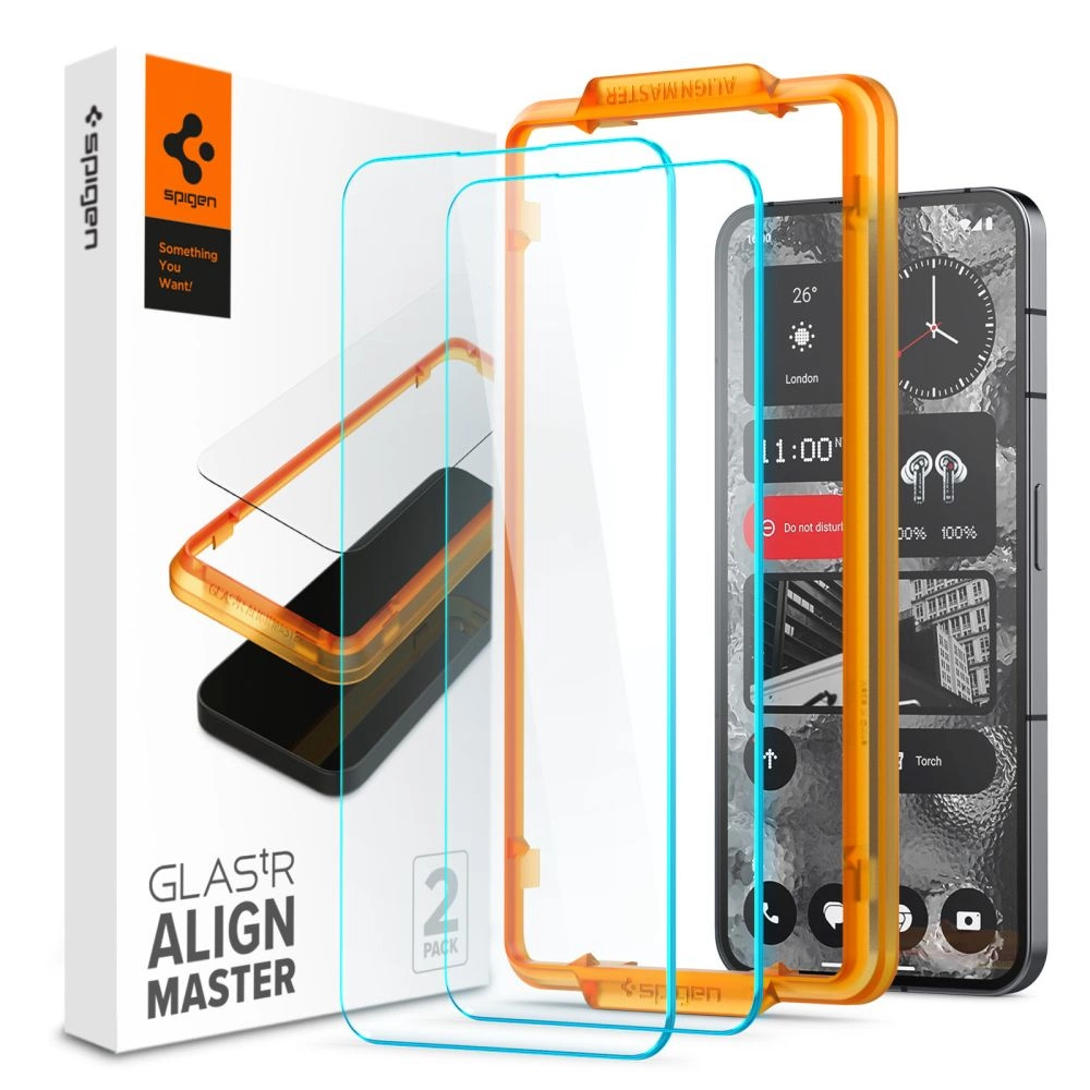 Spigen ALM Glas.tR tempered glass for Nothing Phone 2 - 2 pcs.eng