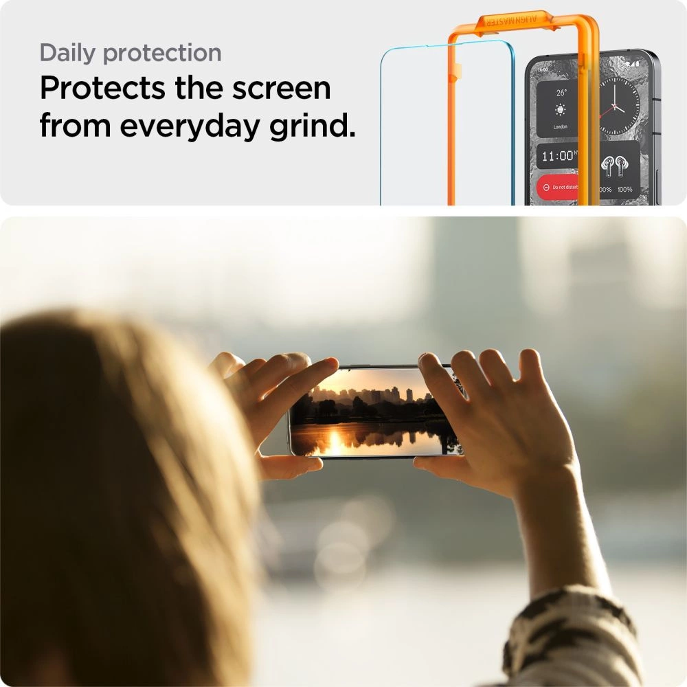 Spigen ALM Glas.tR tempered glass for Nothing Phone 2 - 2 pcs.eng