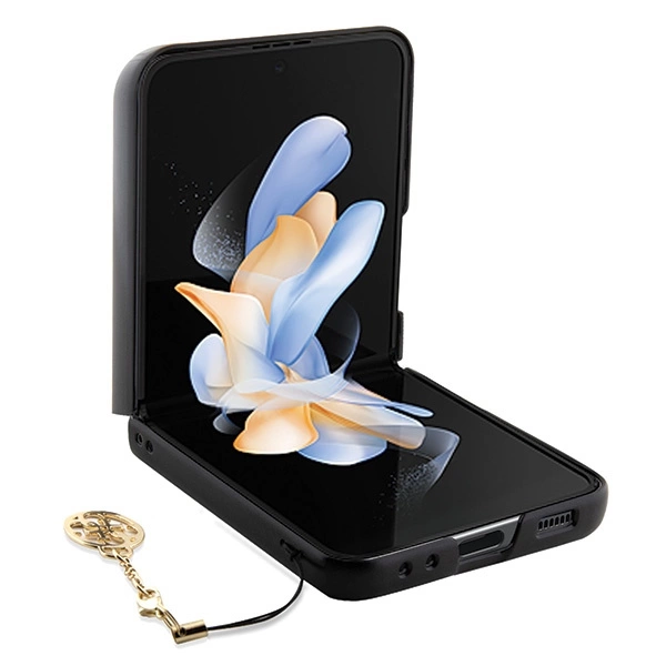 Guess 4G Charms Collection case for Samsung Galaxy Z Flip 5 - browneng