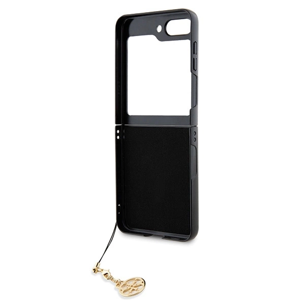 Guess 4G Charms Collection case for Samsung Galaxy Z Flip 5 - browneng