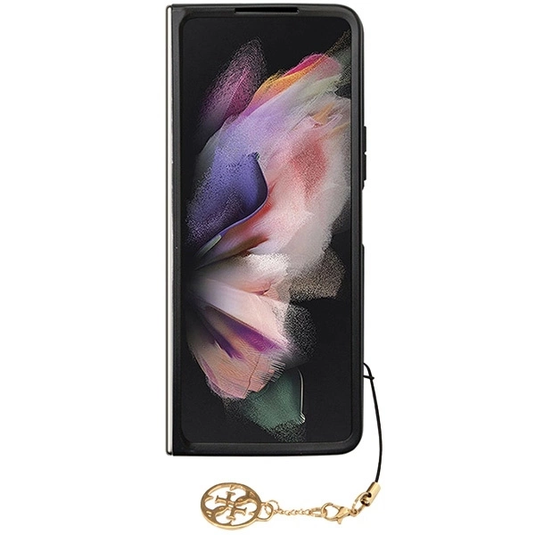 Guess GUHCZFD5GF4GGR F946 Z Fold5 gray/gray hardcase 4G Charms Collectioneng