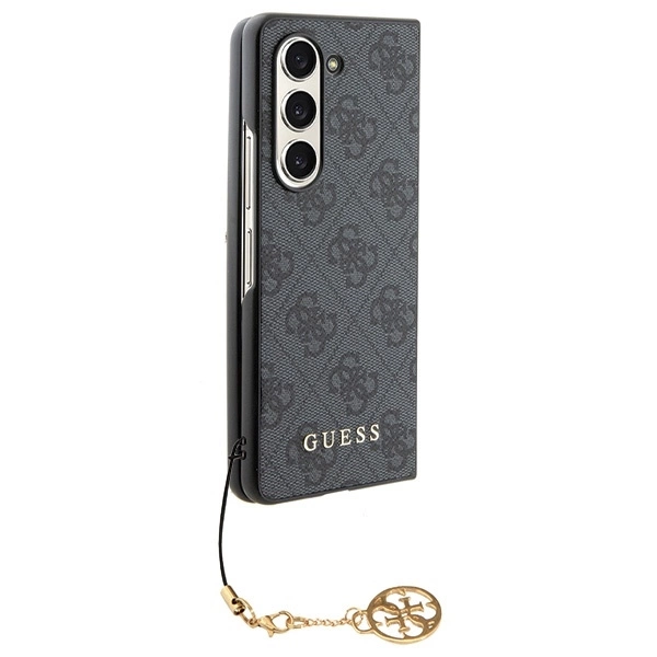 Guess GUHCZFD5GF4GGR F946 Z Fold5 gray/gray hardcase 4G Charms Collectioneng