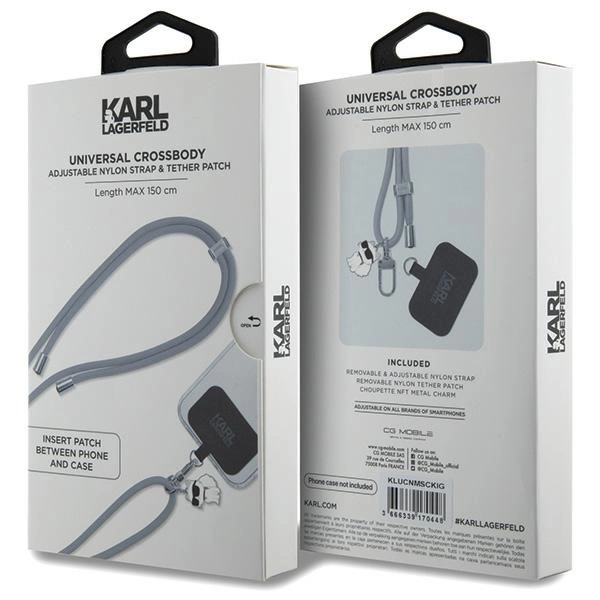 Karl Lagerfeld KLUCNMSCKIG Universal CBDY Cord case - blackeng