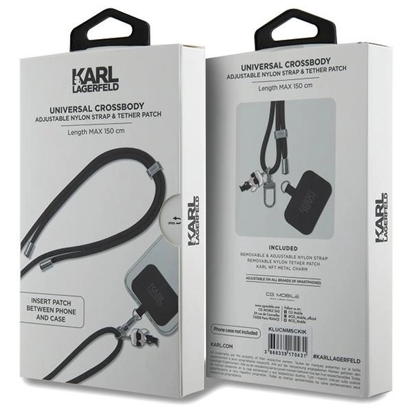 Karl Lagerfeld KLUCNMSCKIK Universal CBDY Cord case - blackeng