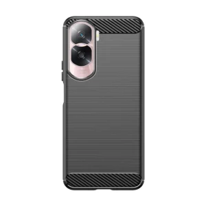 Carbon Case silicone case for Honor 90 Lite - blackeng
