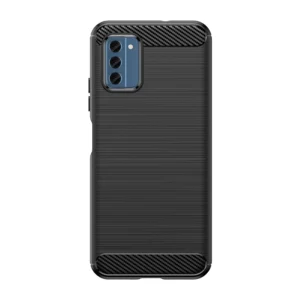 Carbon Case silicone case for Nokia C300 - blackeng